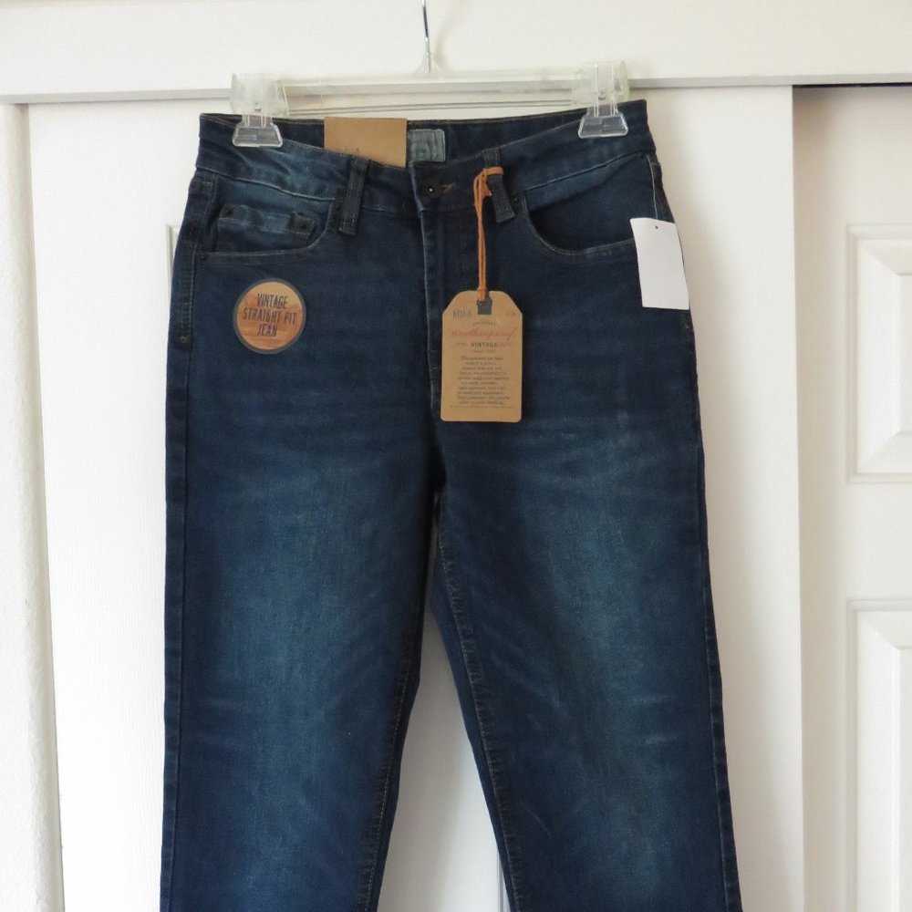 Weatherproof Vintage NO 48 Comfort Stretch Straight Fit Jeans - Girls Sz 12